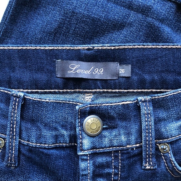 Level 99 Morgan Slouchy Straight Leg Jeans Derby - Picture 3 of 5